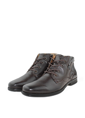 Темно-коричневые осенние ботинки Pegada