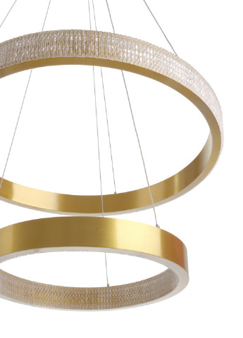 Світлодіодна люстра BR-933S/34W WW G Brille (247373782)