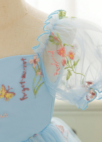 Блакитна сукня SHEIN (366512750)