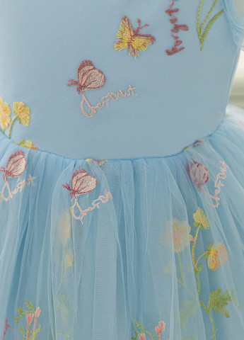 Блакитна сукня SHEIN (366512750)