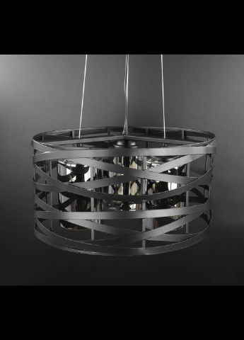 Люстра потолочная подвесная в стиле LOFT (лофт) 3222/3-gr Черный 40х40х40 см. Handmade (234539888)