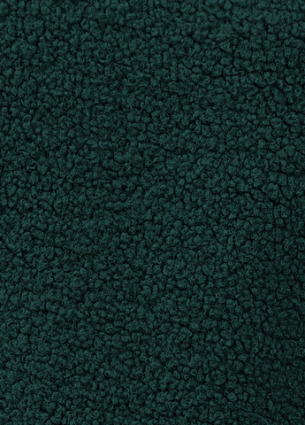 Темно-зелене Кежуал напівпальто однобортне SHEIN однотонне