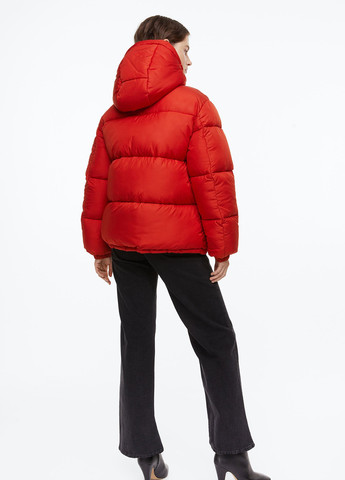 Помаранчева демісезонна куртка вільного крою H&M