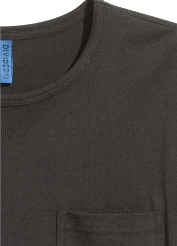 Черная футболка H&M