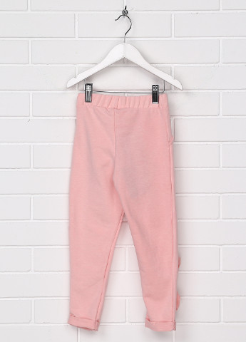 Розовые кэжуал демисезонные со средней талией брюки Isobel Kids
