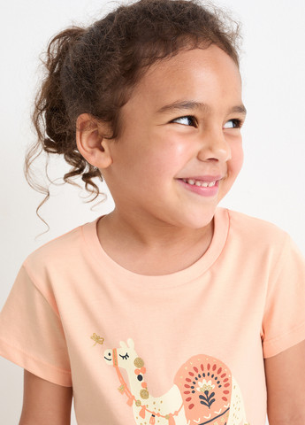 Комбинированная летняя футболка (3 шт.) C&A