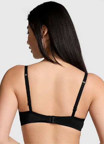 Черный демисезонный комплект (бюстгальтер, трусики) Victoria's Secret