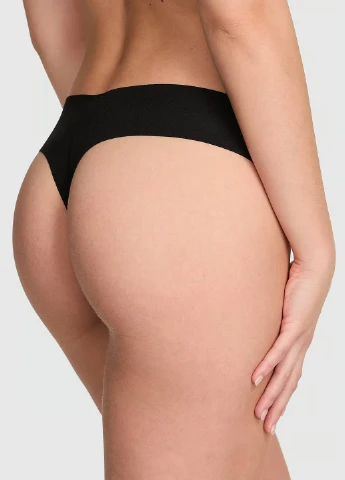 Черный демисезонный комплект (бюстгальтер, трусики) Victoria's Secret