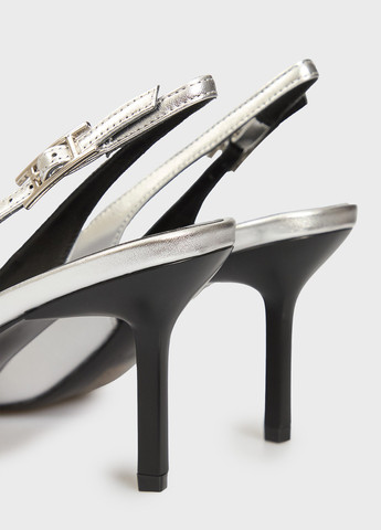 PRPY Туфли слингбеки серебряный з натуральная кожа, китай — лето (332382340)