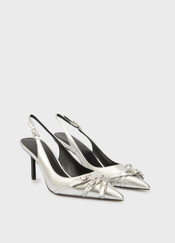 PRPY Туфли слингбеки серебряный з натуральная кожа, китай — лето (332382340)