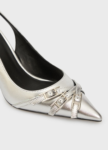 PRPY Туфли слингбеки серебряный з натуральная кожа, китай — лето (332382340)