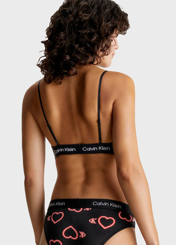 Комбінований топ бюстгальтер Calvin Klein без кісточок бавовна