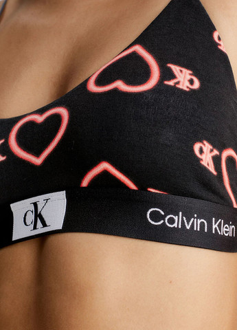 Комбінований топ бюстгальтер Calvin Klein без кісточок бавовна