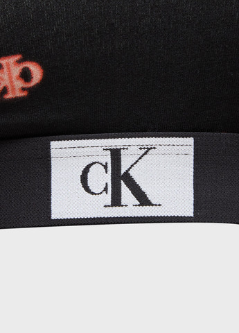 Комбінований топ бюстгальтер Calvin Klein без кісточок бавовна
