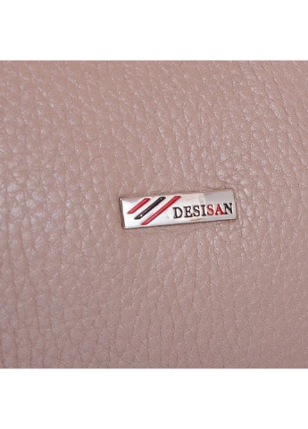 Жіноча шкіряна косметичка 19,5х10х5 см Desisan (205132352)
