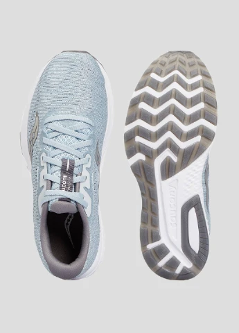 Светло-голубые беговые кроссовки Clarion 2 Saucony синие всесезоны (253268060)