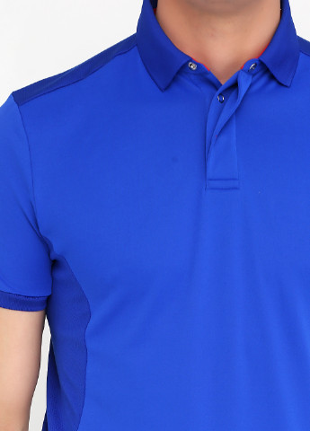 Синяя футболка-тенниска для мужчин Ralph Lauren однотонная