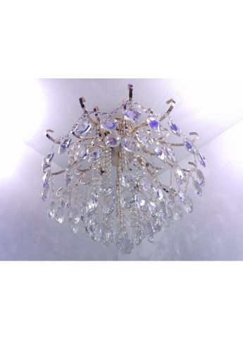 Люстра стельова кришталева 90040/6 Золото 60х57х57 см. Sunnysky (253630745)