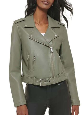 Сіро-зелена демісезонна куртка косуха Levi's