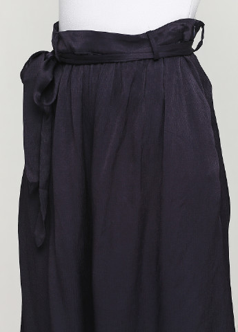 Темно-синяя кэжуал однотонная юбка Minus а-силуэта (трапеция)