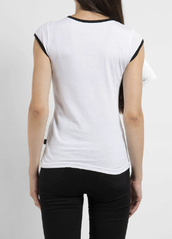 Біла футболка з принтом Ko Samui - (250382609)