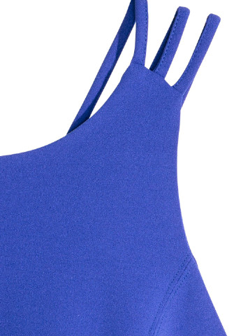 Індиго кежуал сукня H&M однотонна