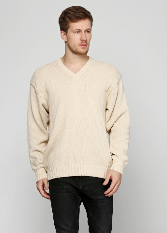 Светло-бежевый демисезонный пуловер пуловер Barbieri