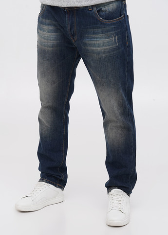 Синие демисезонные прямые джинсы Liu Jo