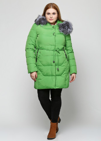Зеленая зимняя куртка Jarius