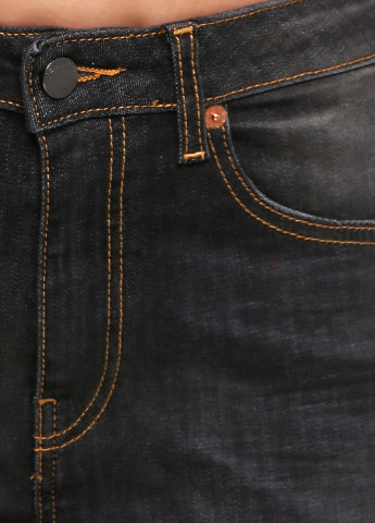 Темно-серые демисезонные скинни джинсы United Colors of Benetton