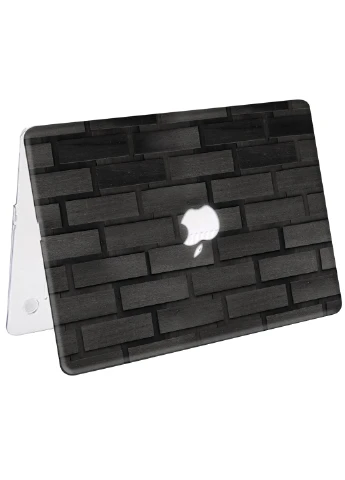 Чохол пластиковий для Apple MacBook Air 13 A1466 / A1369 Чорний цегла (Black brick) (6351-2334) MobiPrint (218861899)