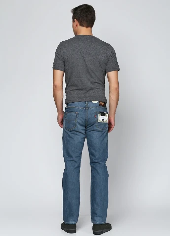 Темно-синие демисезонные джинсы Levi's