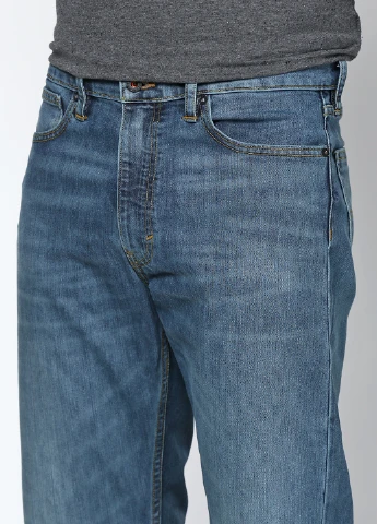 Темно-синие демисезонные джинсы Levi's