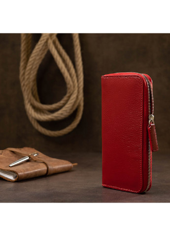 Жіночий шкіряний гаманець 19,5х10х2,5 см Grande Pelle (252131960)