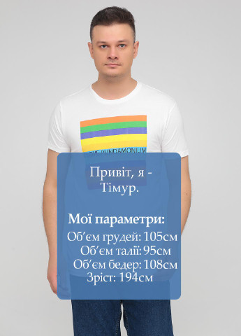 Біла футболка Next Level Apparel