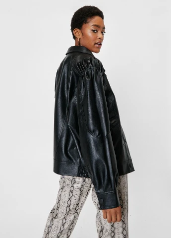 Черная демисезонная куртка Nasty Gal
