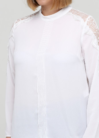 Молочная демисезонная блуза Heine