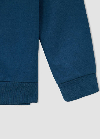 Синий демисезонный костюм (свитшот, брюки) брючный DeFacto