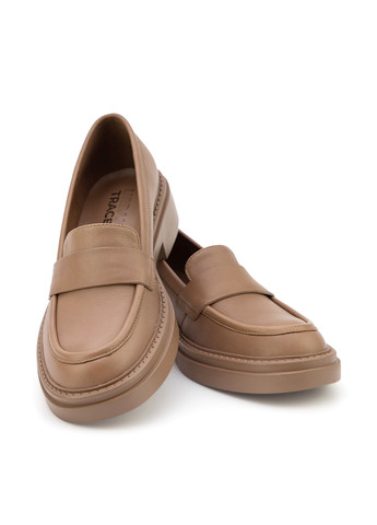 Respect Туфли лоферы бежевый з натуральная кожа, украина — демисезон (306619597)