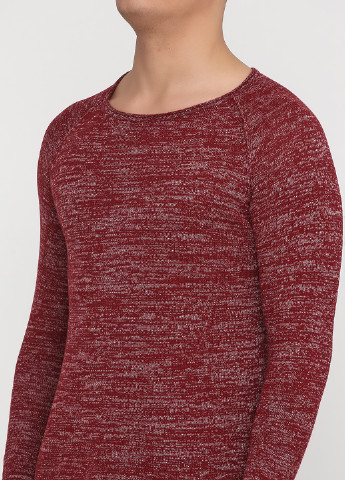 Темно-красный демисезонный свитер Blend