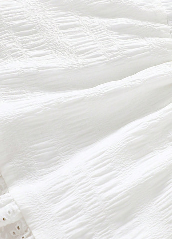 Белый летний костюм (топ, юбка) SHEIN