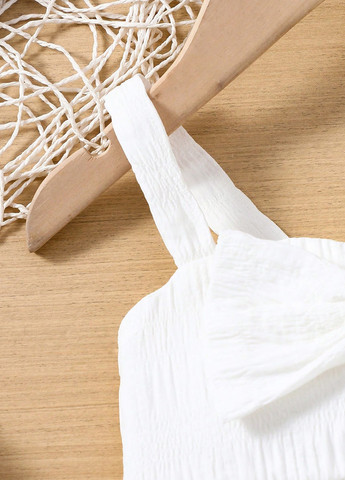 Белый летний костюм (топ, юбка) SHEIN