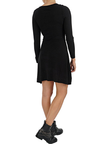 Черное кэжуал платье Only однотонное