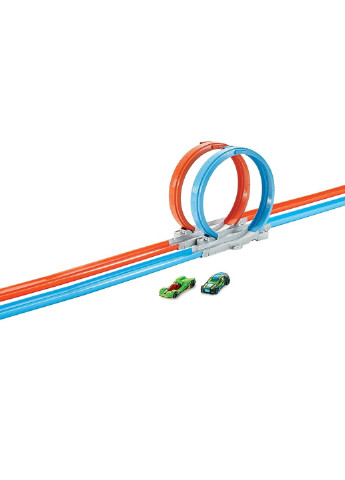 Портативный трек "Двойная петля" Hot Wheels GFH85 (255259549)