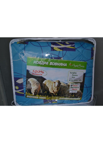 Одеяло закрытое овечья шерсть (Поликоттон) Полуторное 150х210 51117 Moda (253619047)