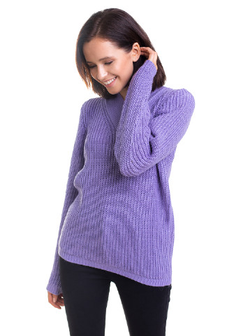 Лавандовий демісезонний пуловер пуловер Bakhur