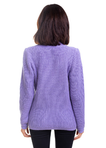 Лавандовый демисезонный пуловер пуловер Bakhur