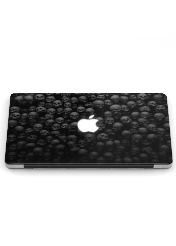 Чехол пластиковый для Apple MacBook Pro Retina 13 A1502 / А1425 Паттерн черепа (Skull pattern) (6352-2549) MobiPrint (218867493)
