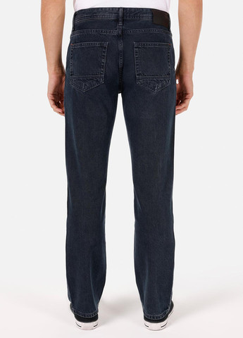 Черные демисезонные прямые джинсы Colin's