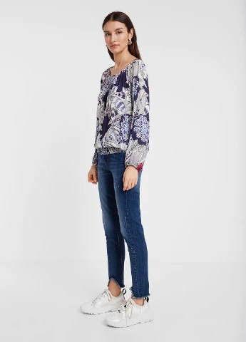 Комбінована блуза Desigual